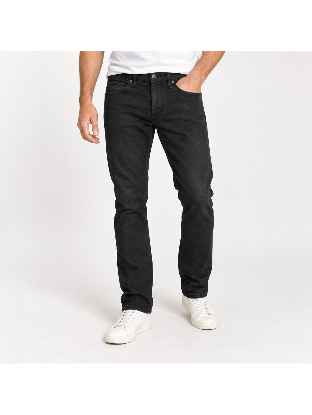 Levi's 511 Men's Slim Fit Black Jeans Stretch Denim W34 L30